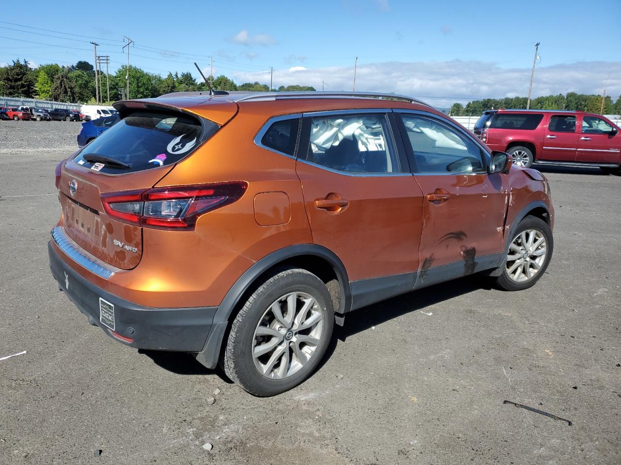 2022 NISSAN ROGUE SPORT SV VIN:JN1BJ1BW8NW473522