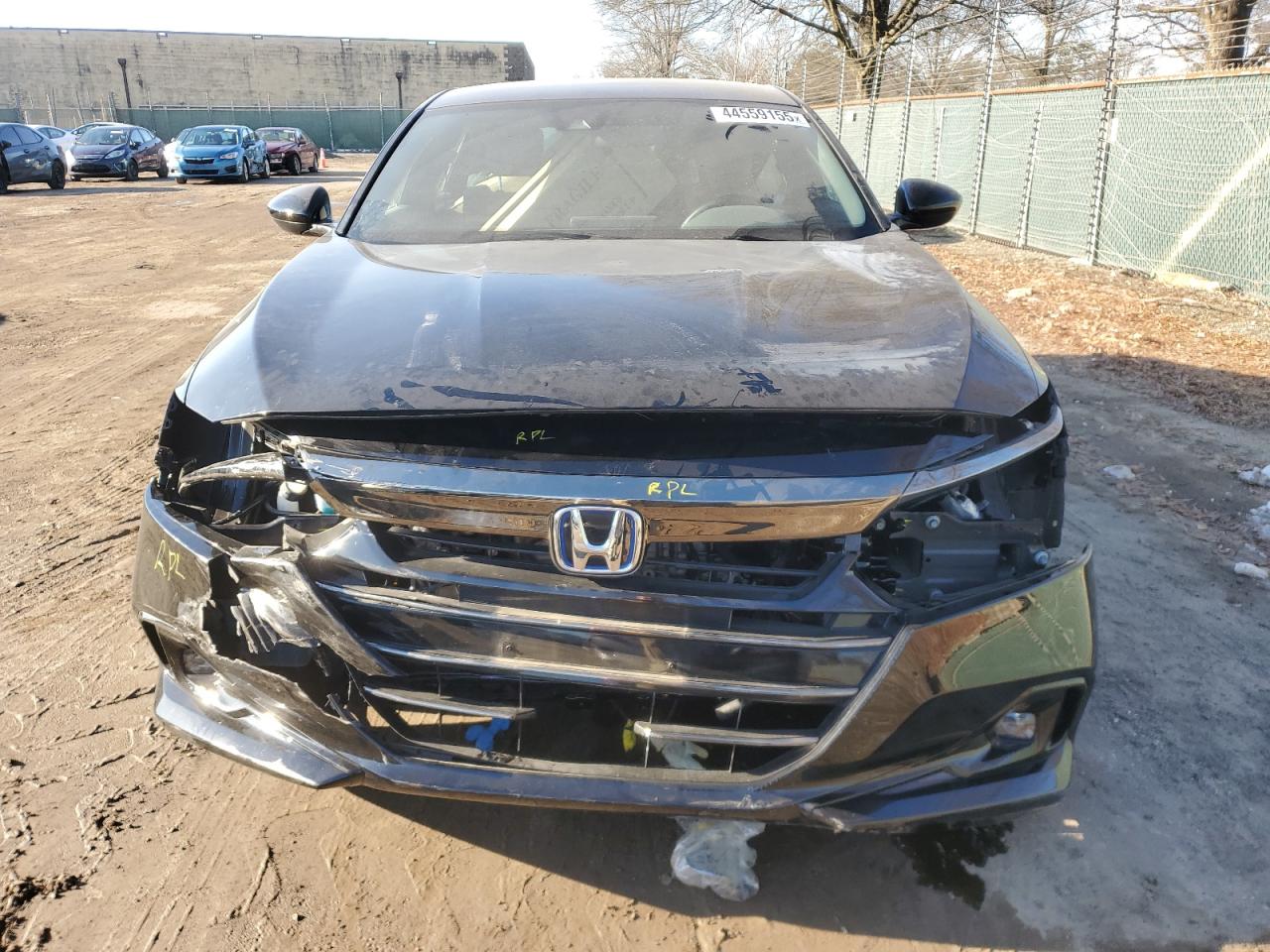 2022 HONDA ACCORD HYBRID SPORT VIN:1HGCV3F22NA036476