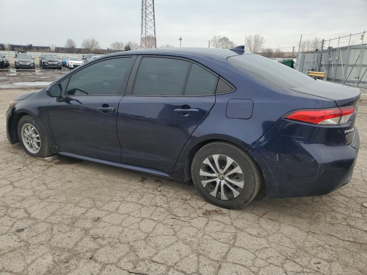 2022 TOYOTA COROLLA LE VIN:JTDEAMDE2NJ055163