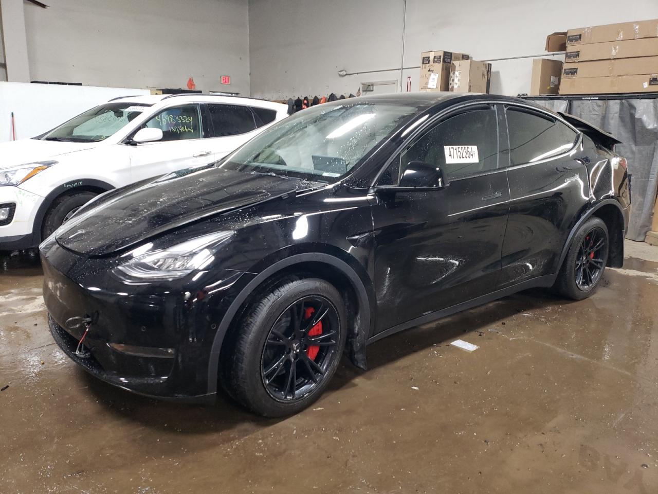 2022 TESLA MODEL Y  VIN:7SAYGDEE4NF430684