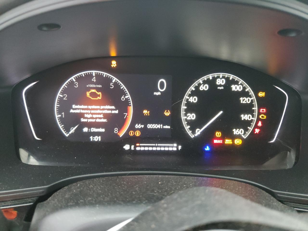 2024 HONDA CIVIC EX VIN:2HGFE1F79RH337007