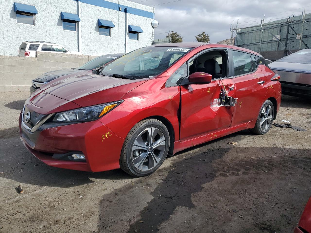 2022 NISSAN LEAF SV VIN:1N4AZ1CV9NC564040