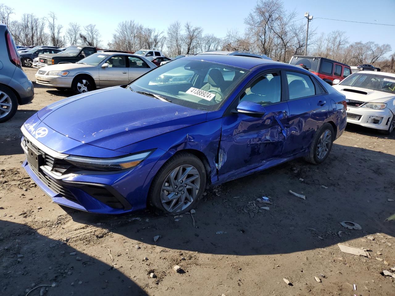 2024 HYUNDAI ELANTRA SEL VIN:KMHLM4DG6RU642854