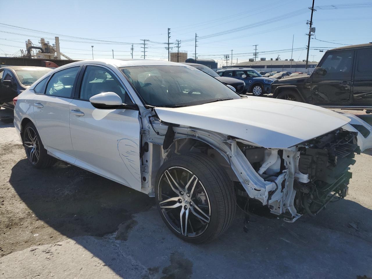 2022 HONDA ACCORD TOURING HYBRID VIN:1HGCV3F99NA017016