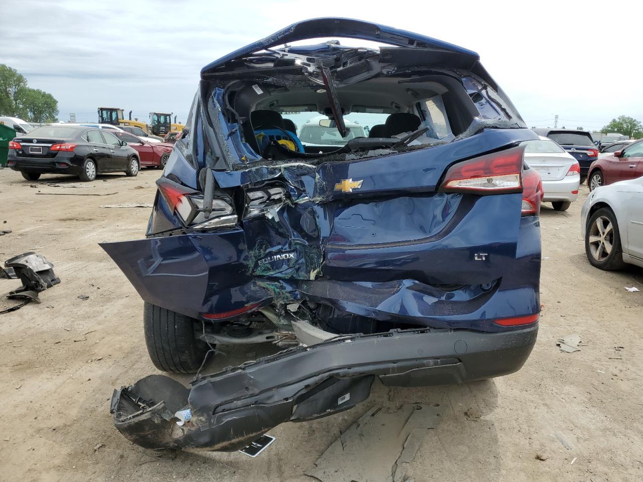 2022 CHEVROLET EQUINOX LT VIN:3GNAXKEV2NL212206