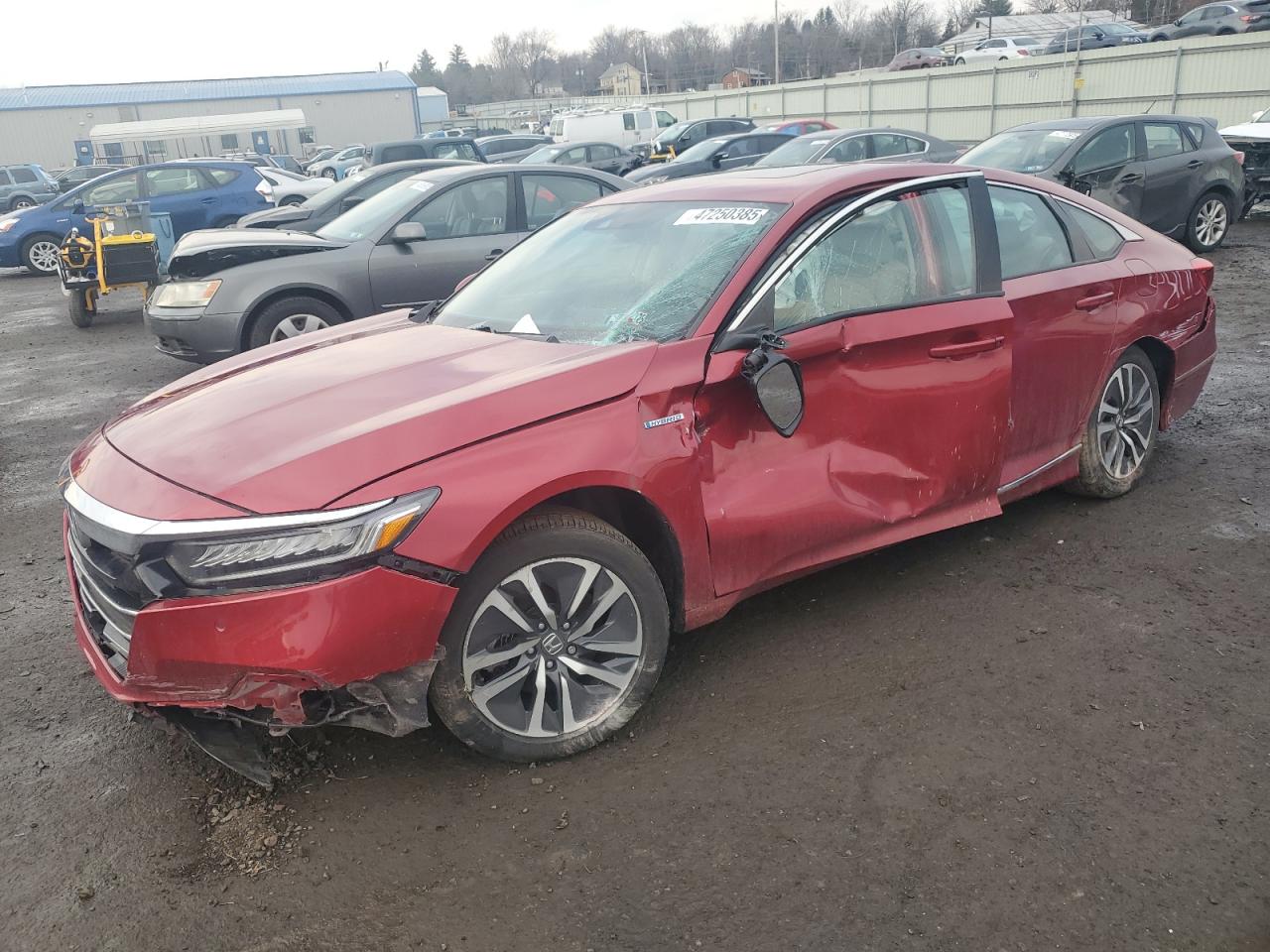 2022 HONDA ACCORD HYBRID EXL VIN:1HGCV3F55NA013848