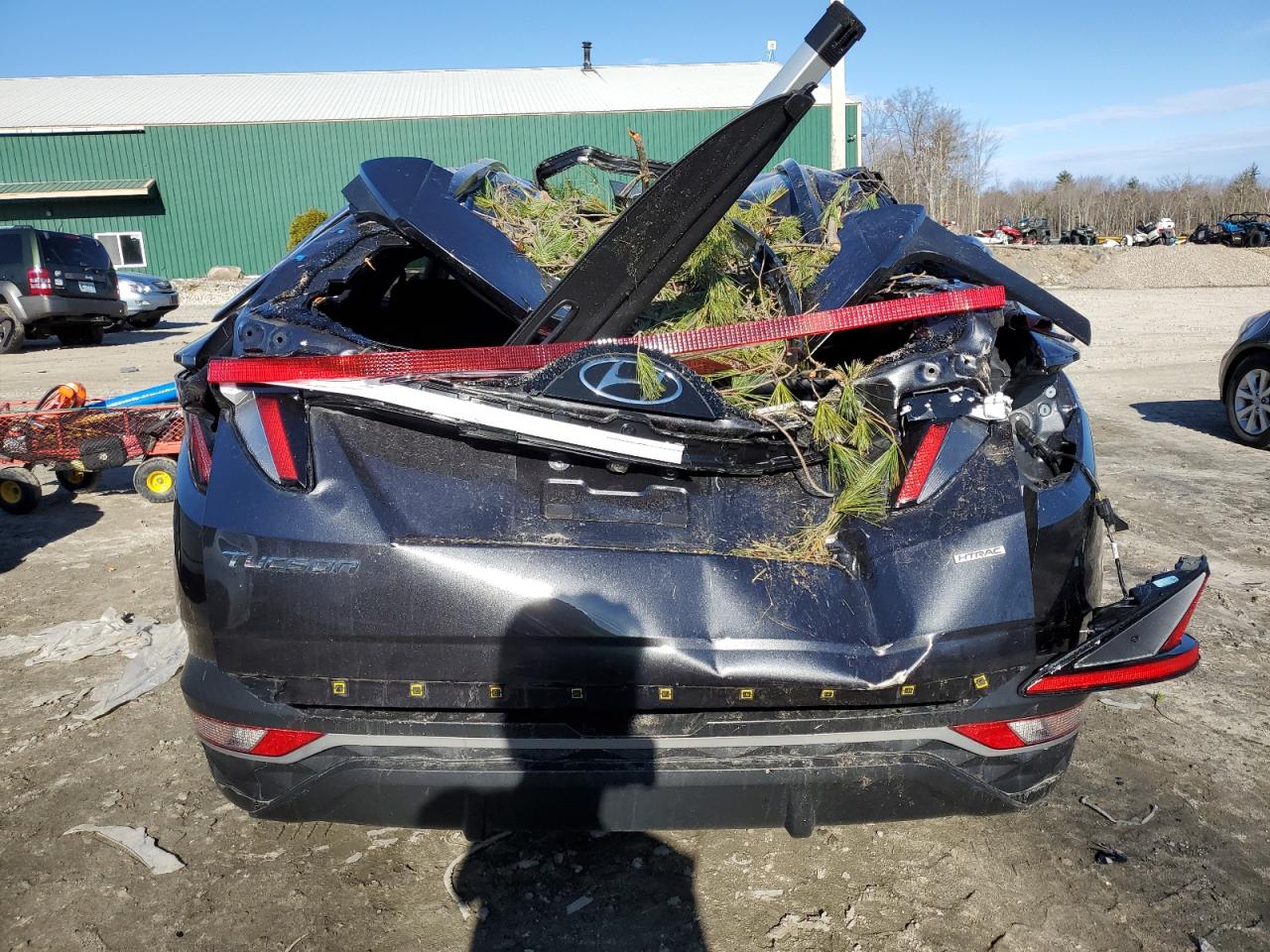 2022 HYUNDAI TUCSON SEL VIN:5NMJFCAE7NH068348