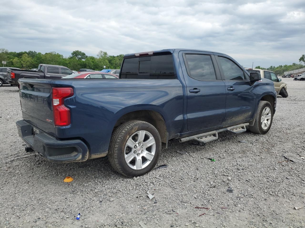 2022 CHEVROLET SILVERADO LTD K1500 RST VIN:1GCUYEED0NZ105658