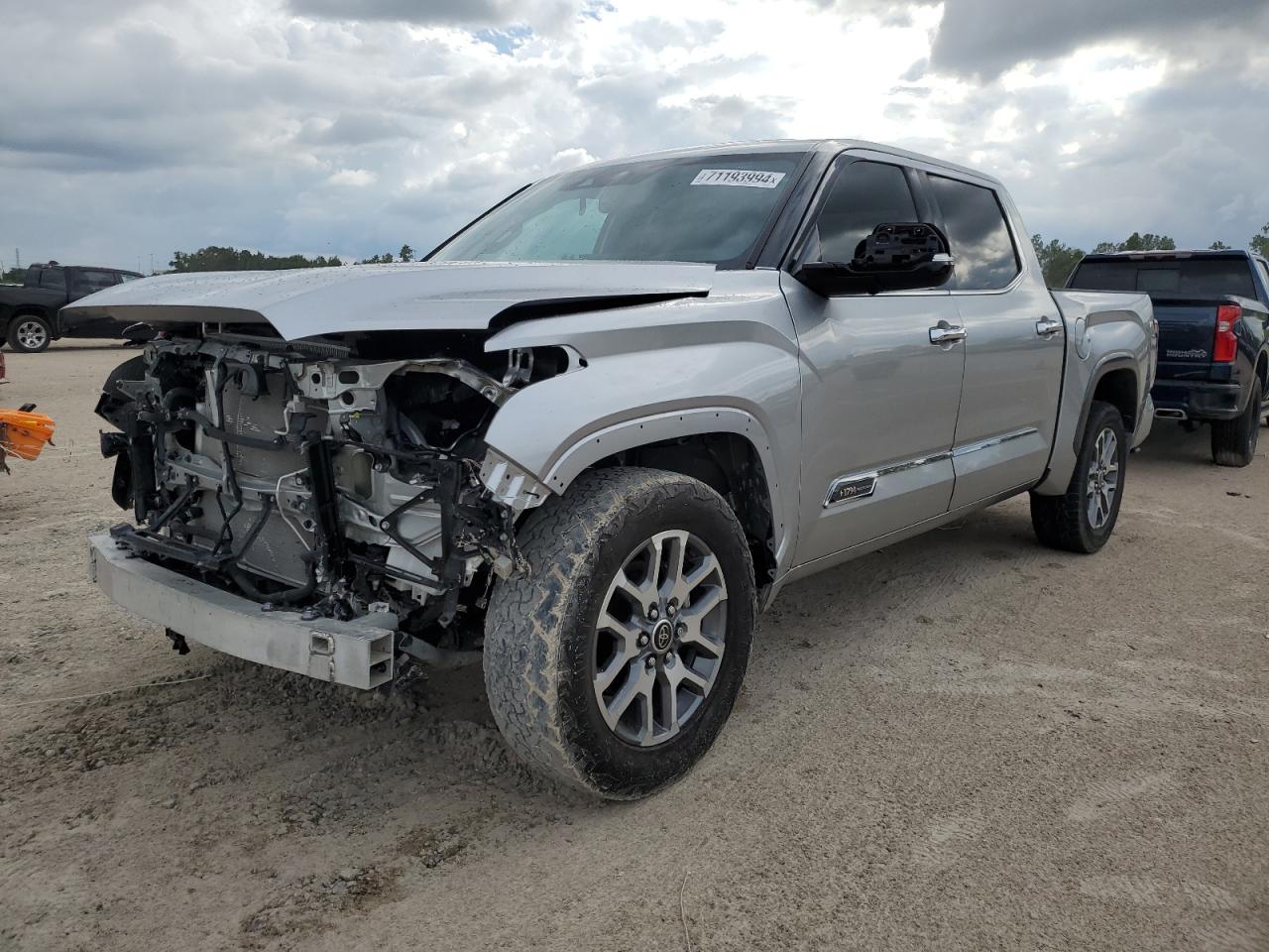 2022 TOYOTA TUNDRA CREWMAX PLATINUM VIN:5TFMA5AB8NX014674