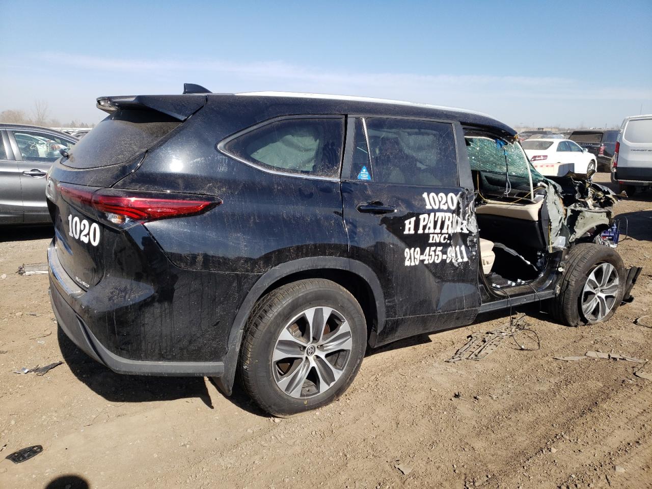 2023 TOYOTA HIGHLANDER L VIN:5TDKDRBH6PS507867