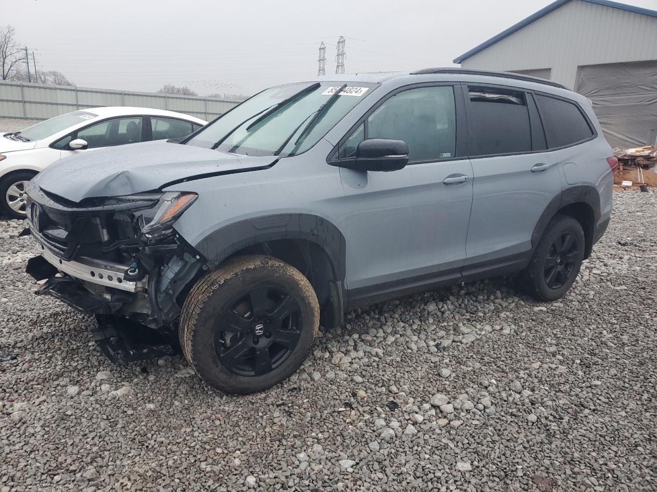 2022 HONDA PILOT TRAILSPORT VIN:5FNYF6H84NB102196