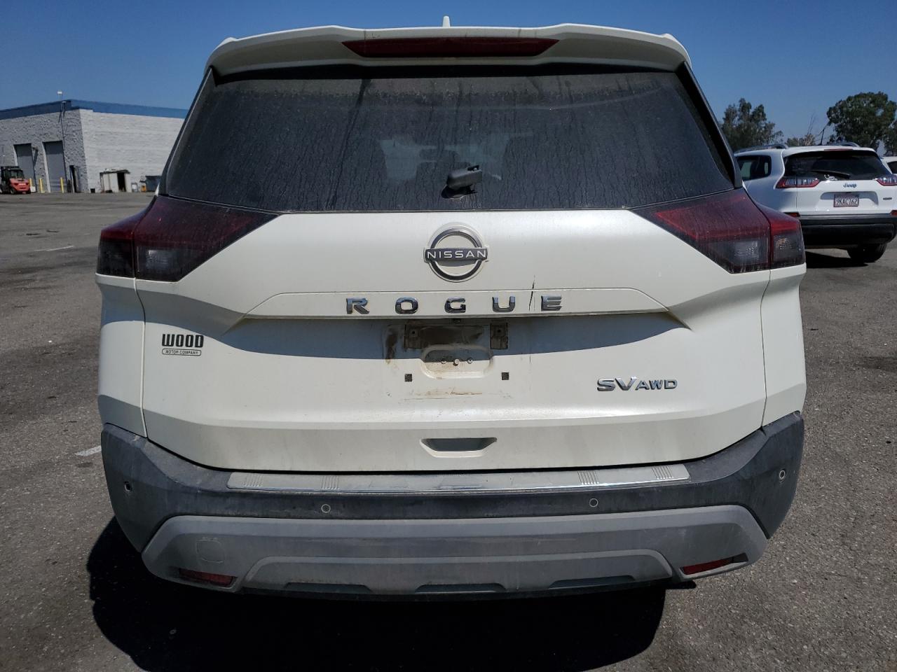 2022 NISSAN ROGUE SV VIN:5N1BT3BB0NC691533