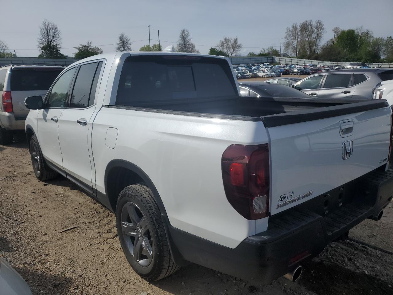 2022 HONDA RIDGELINE RTL VIN:5FPYK3F71NB011186