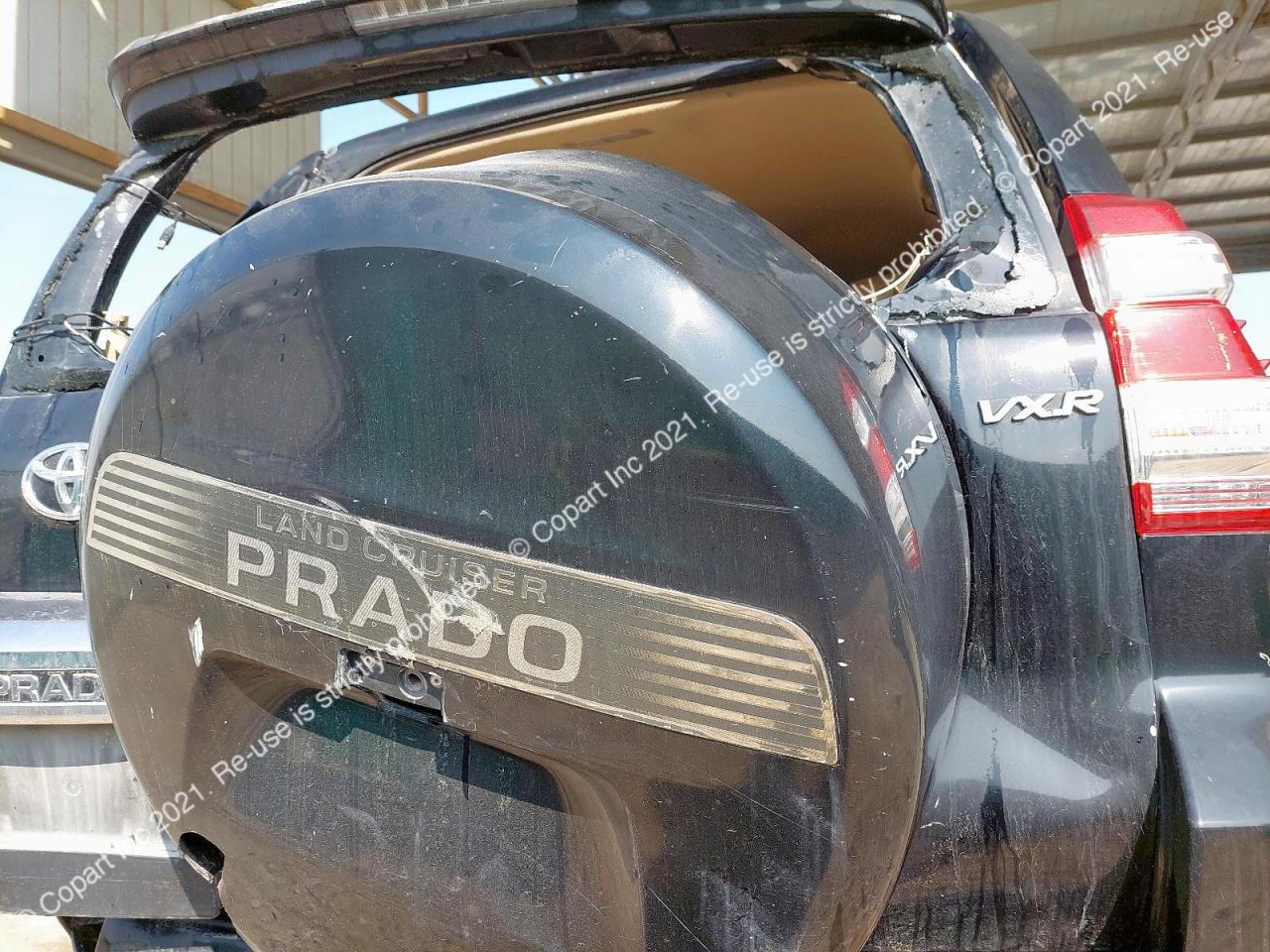 2016 TOYOTA PRADO VIN:JTEBU3FJ7GK******