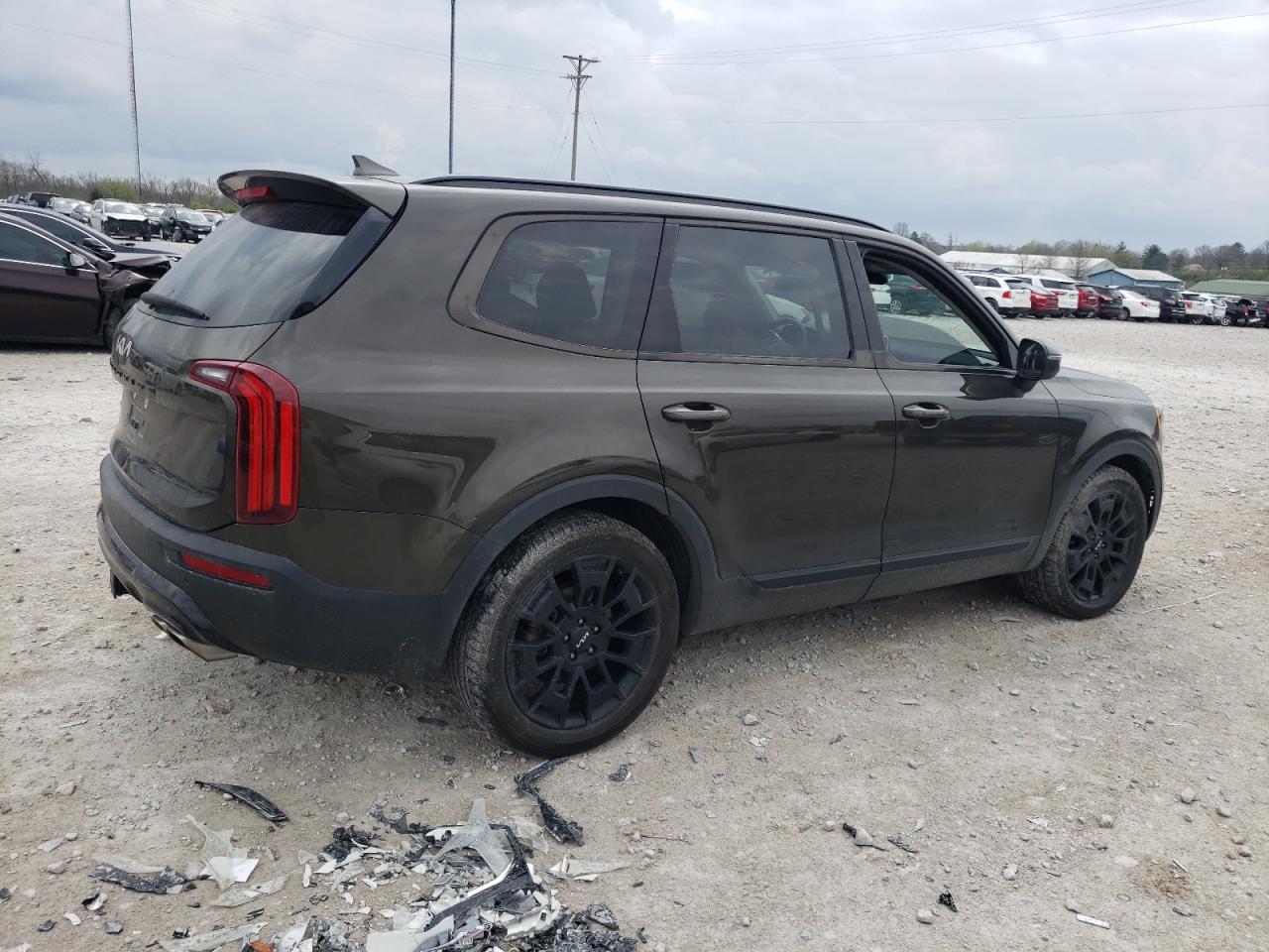 2022 KIA TELLURIDE EX VIN:5XYP3DHC7NG234584
