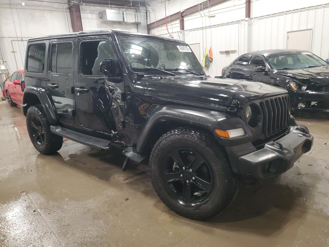 2022 JEEP WRANGLER UNLIMITED SPORT VIN:1C4HJXDG4NW201971