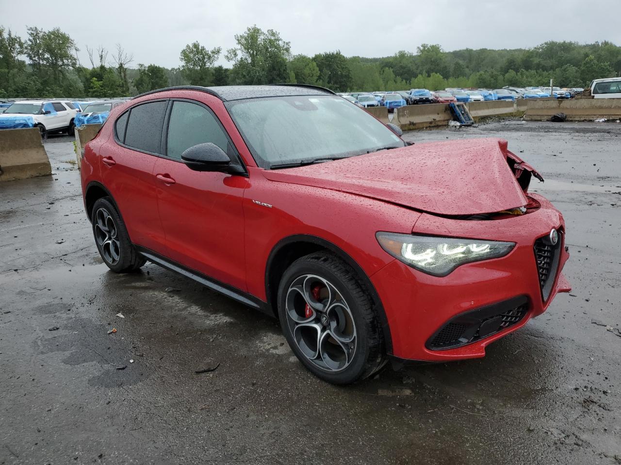 2024 ALFA ROMEO STELVIO TI VIN:ZASPAKBN2R7D77716