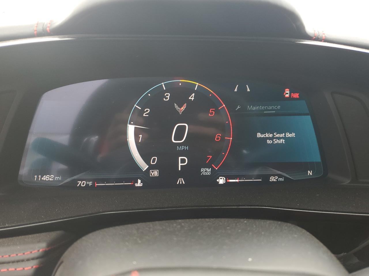 2024 CHEVROLET CORVETTE STINGRAY 3LT VIN:1G1YC2D46R5107095