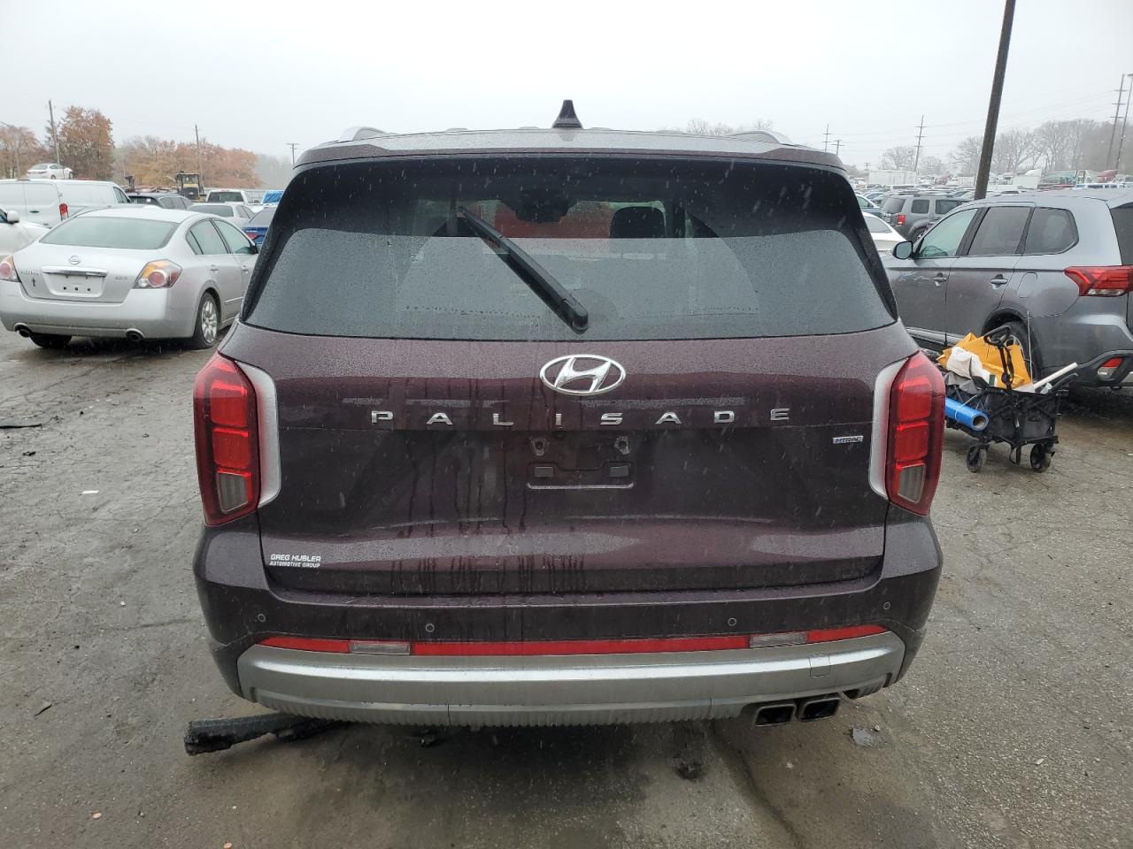 2024 HYUNDAI PALISADE CALLIGRAPHY VIN:KM8R7DGE4RU744665