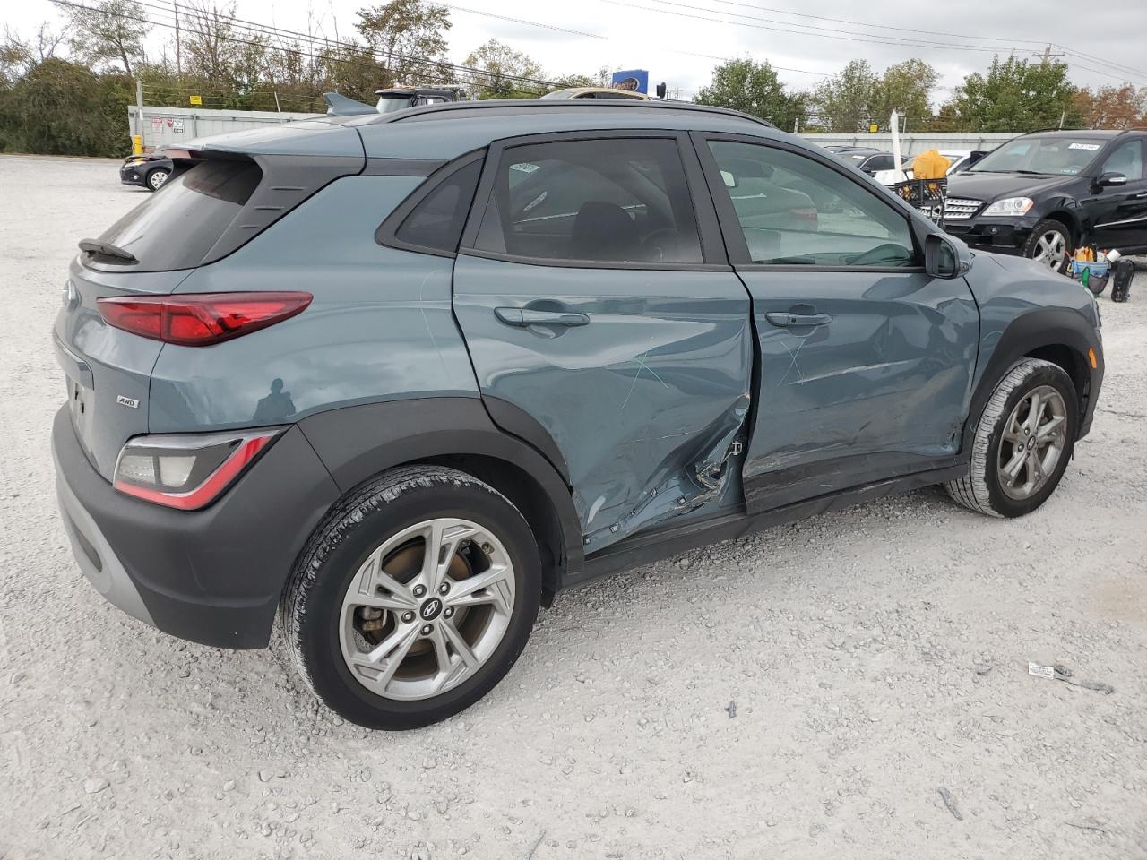 2022 HYUNDAI KONA SEL VIN:KM8K6CAB2NU758409