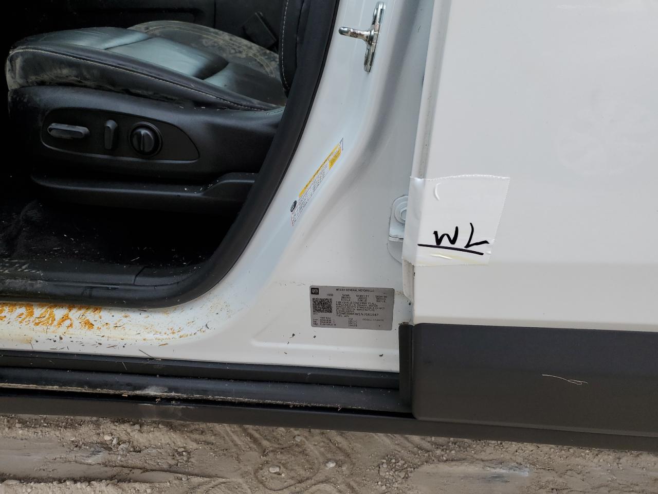 2022 CHEVROLET TRAVERSE LT VIN:1GNERHKW1NJ161087