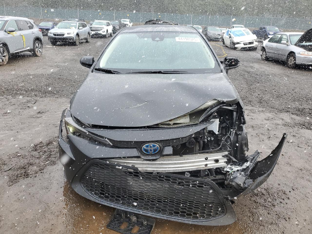 2022 TOYOTA COROLLA LE VIN:JTDEAMDE2NJ048228