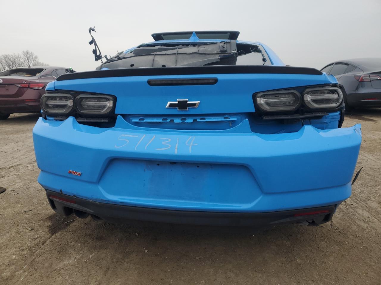 2022 CHEVROLET CAMARO LT1 VIN:1G1FE1R77N0105779