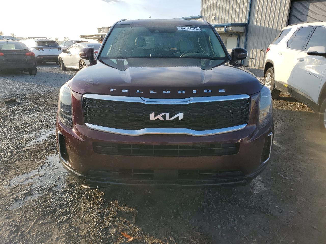 2022 KIA TELLURIDE EX VIN:5XYP3DHC8NG315075