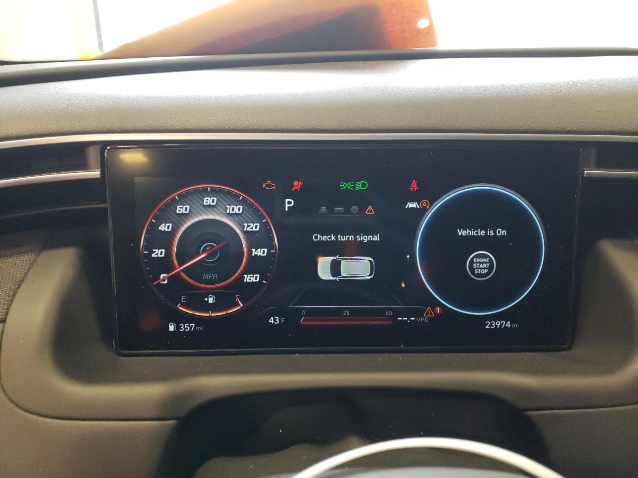 2022 HYUNDAI TUCSON SEL VIN:5NMJFCAE1NH059502