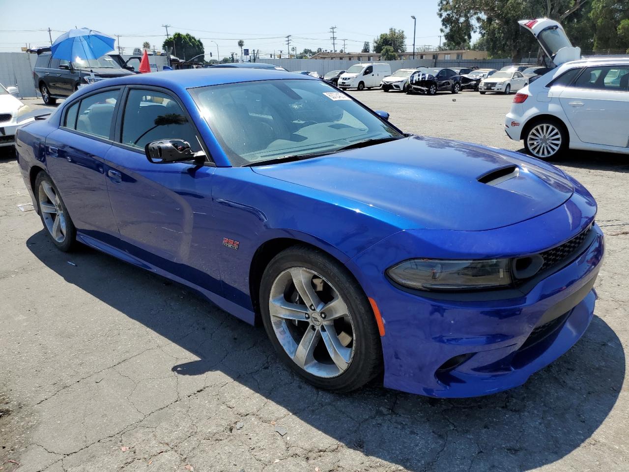 2022 DODGE CHARGER SCAT PACK VIN:2C3CDXGJ8NH220938