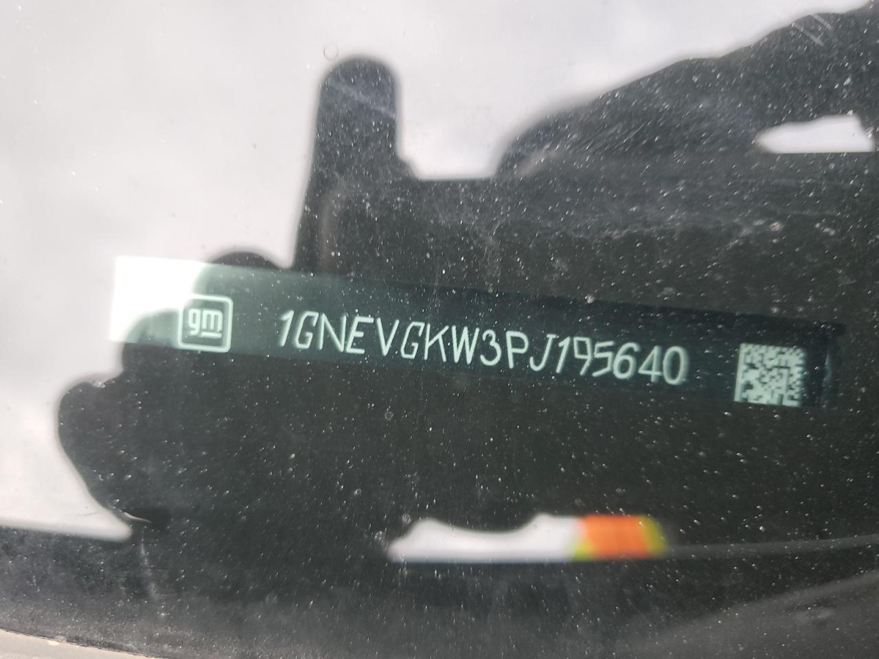 2023 CHEVROLET TRAVERSE LT VIN:1GNEVGKW3PJ195640