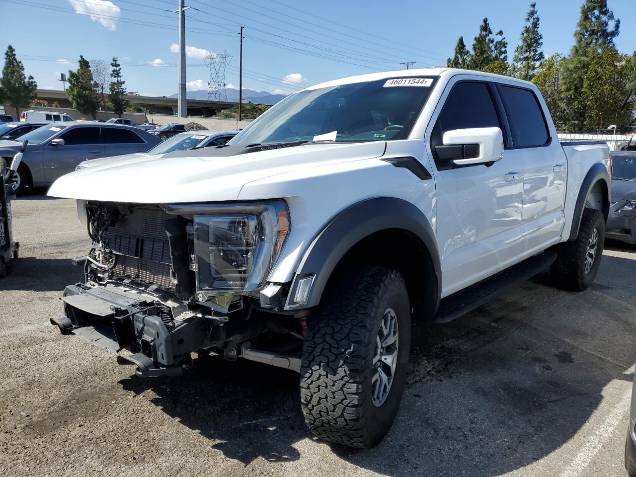 2022 FORD F150 RAPTOR VIN:1FTFW1RG2NFB59282