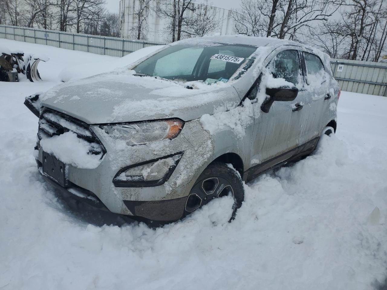 2022 FORD ECOSPORT S VIN:MAJ6S3FL6NC464090