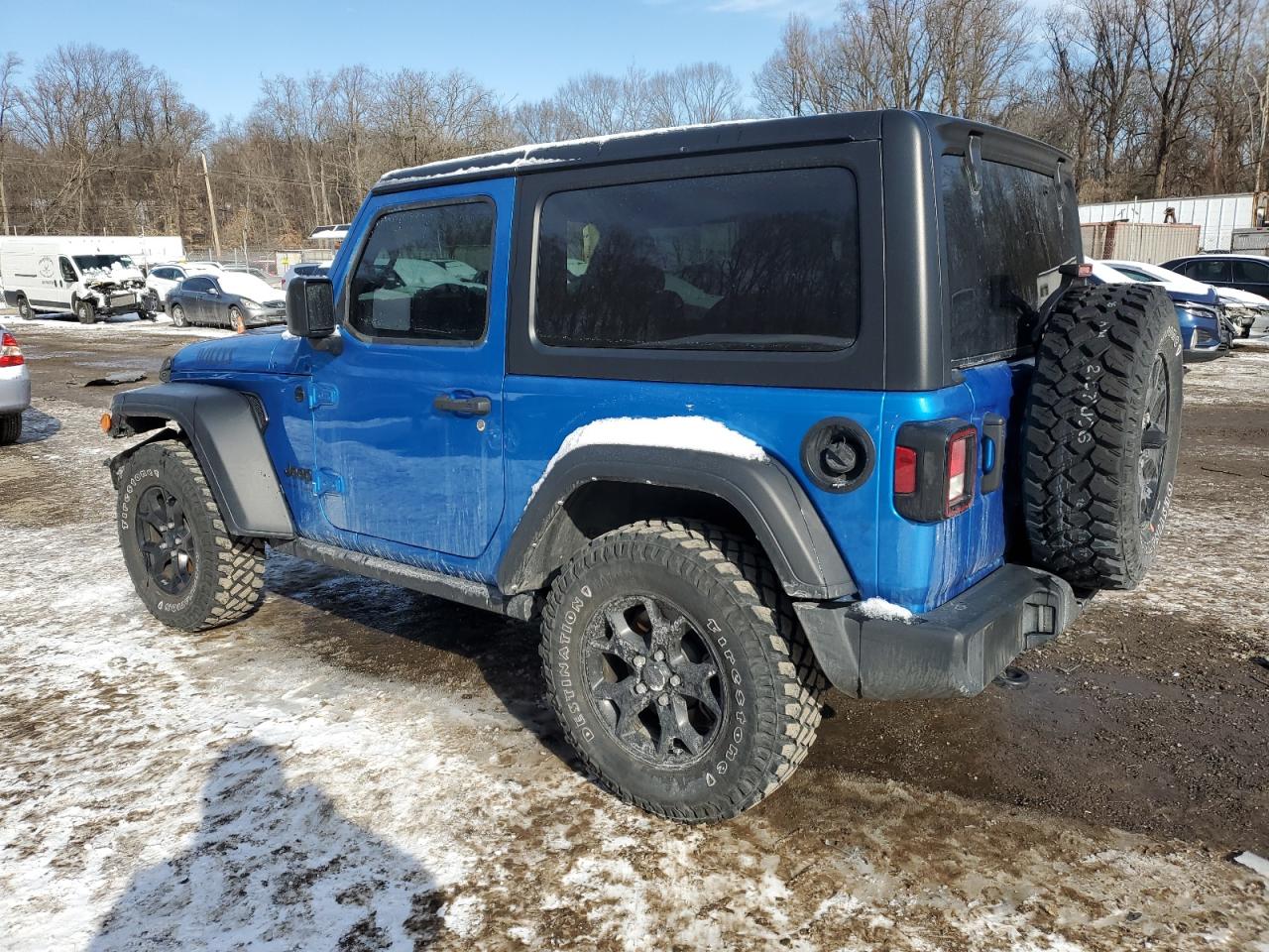 2022 JEEP WRANGLER SPORT VIN:1C4GJXAG4NW143733