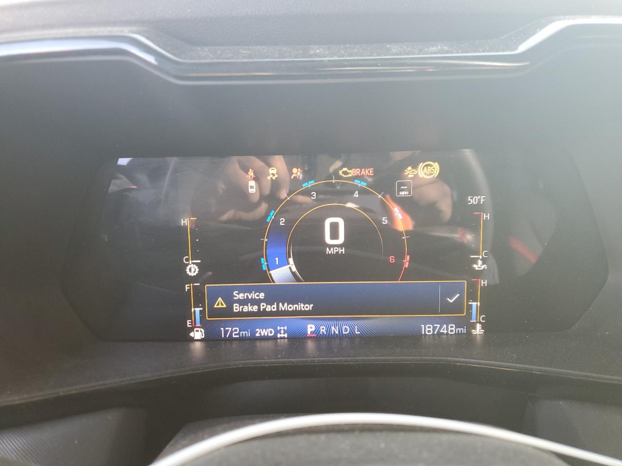 2023 CHEVROLET COLORADO Z71 VIN:1GCPTDEK6P1124656