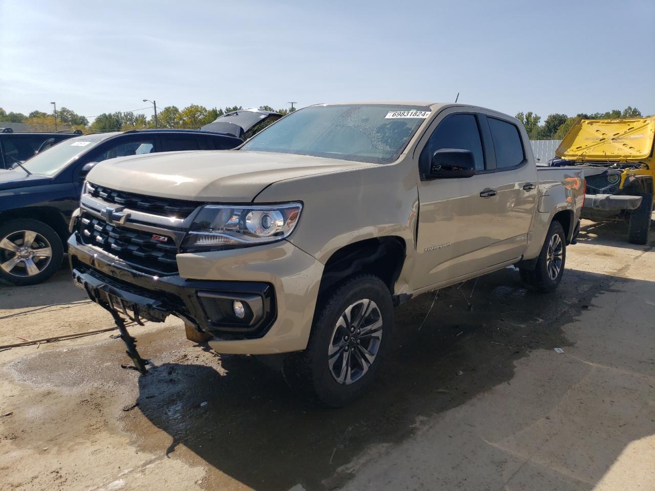 2022 CHEVROLET COLORADO Z71 VIN:1GCGTDEN6N1191314