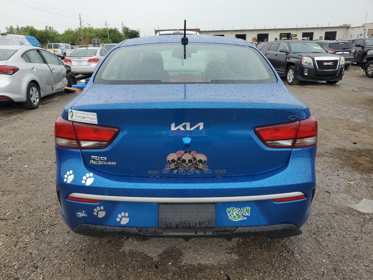 2022 KIA RIO LX VIN:3KPA24AD6NE501741