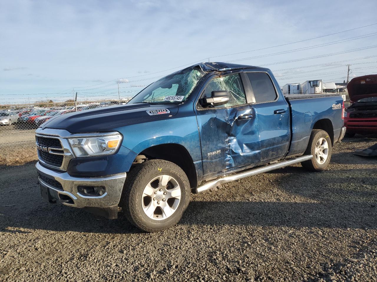 2022 RAM 1500 BIG HORN/LONE STAR VIN:1C6SRFBM2NN189706