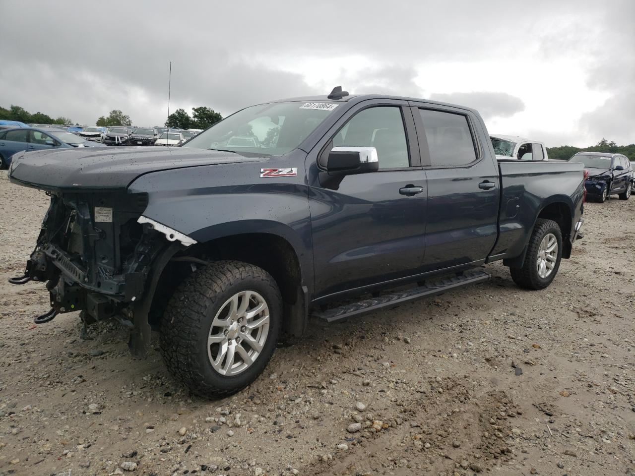 2022 CHEVROLET SILVERADO LTD K1500 LT VIN:1GCUYDED7NZ104937