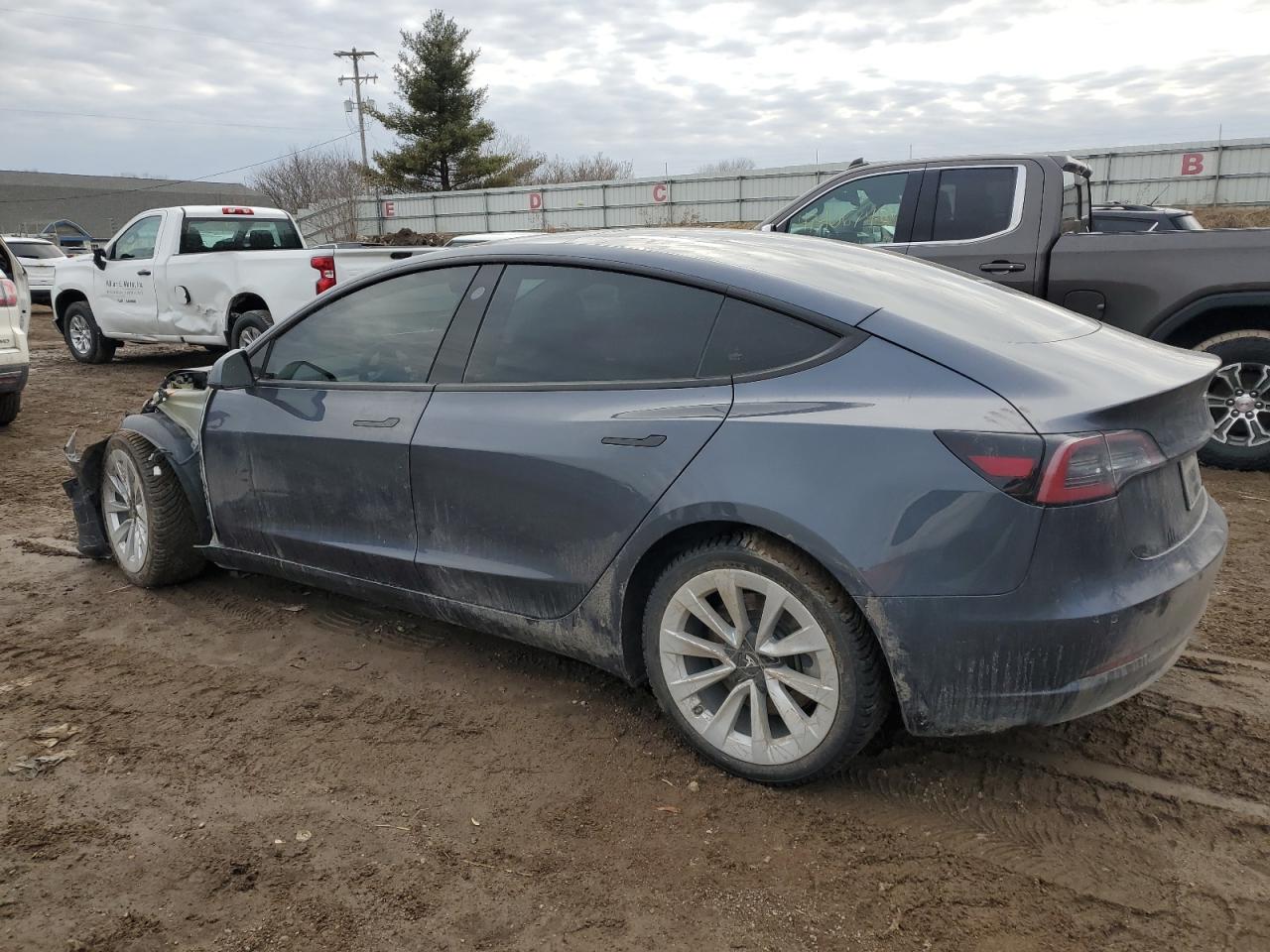 2022 TESLA MODEL 3  VIN:5YJ3E1EA3NF375976