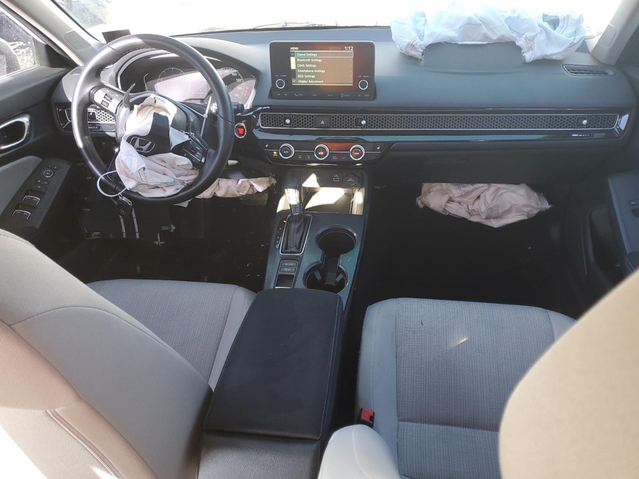 2022 HONDA CIVIC EX VIN:JHMFE1F70NX006528