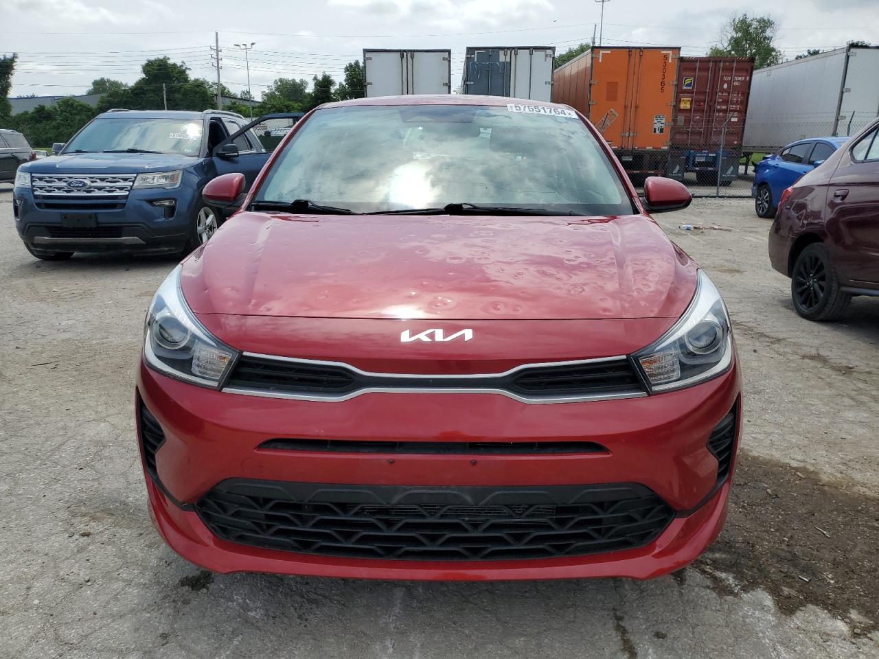 2022 KIA RIO LX VIN:3KPA24AD6NE431898