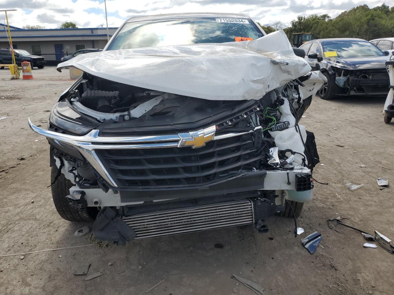 2022 CHEVROLET EQUINOX LS VIN:3GNAXHEV3NS219934