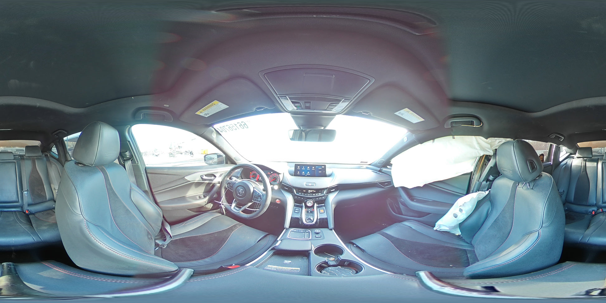 2022 ACURA TLX TYPE S VIN:19UUB7F01NA000121