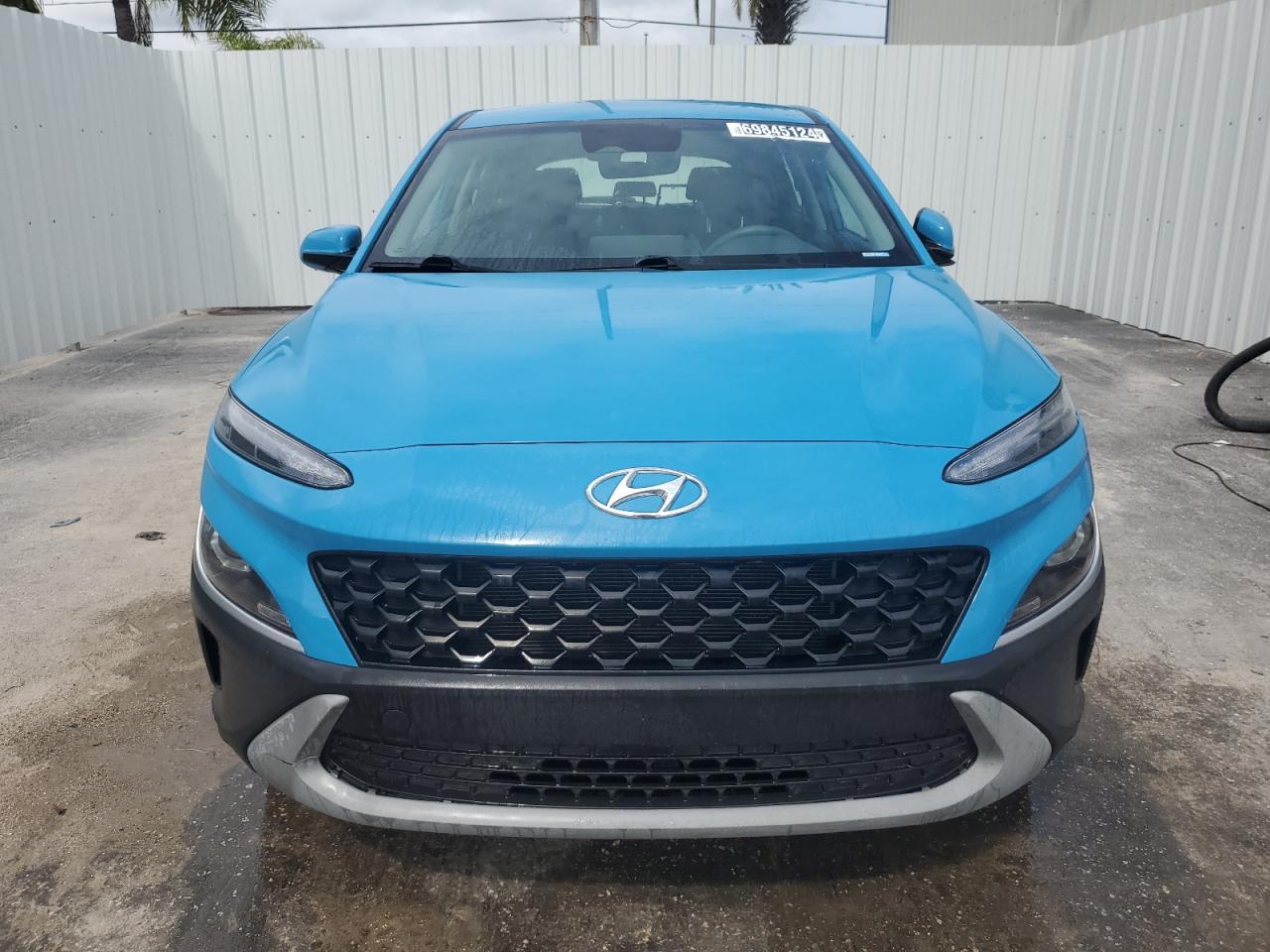 2022 HYUNDAI KONA SEL VIN:KM8K22AB1NU850584