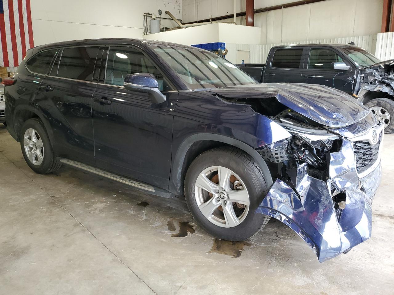 2022 TOYOTA HIGHLANDER L VIN:5TDZZRAH5NS104624