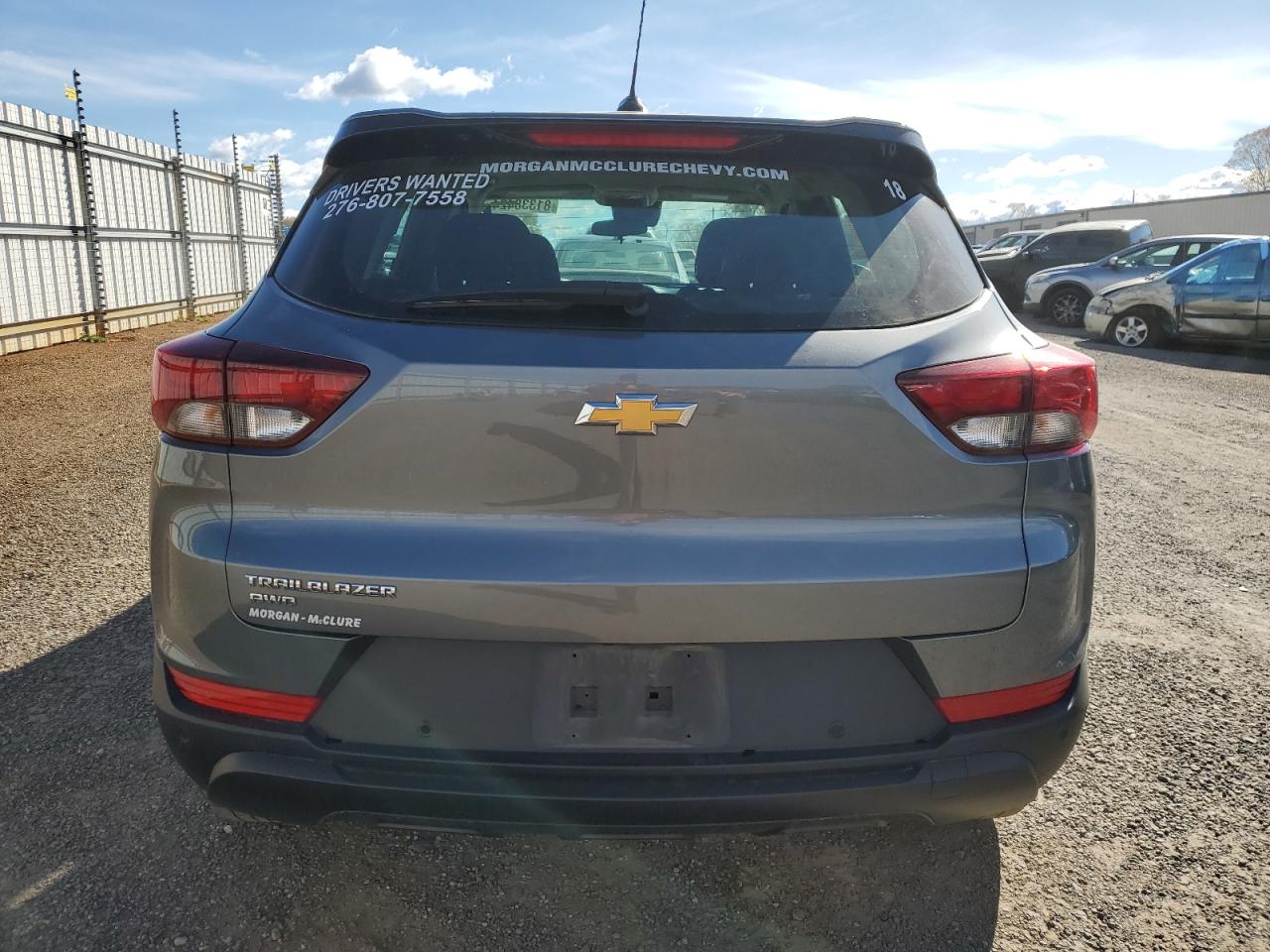 2022 CHEVROLET TRAILBLAZER LS VIN:KL79MNSL8NB013250