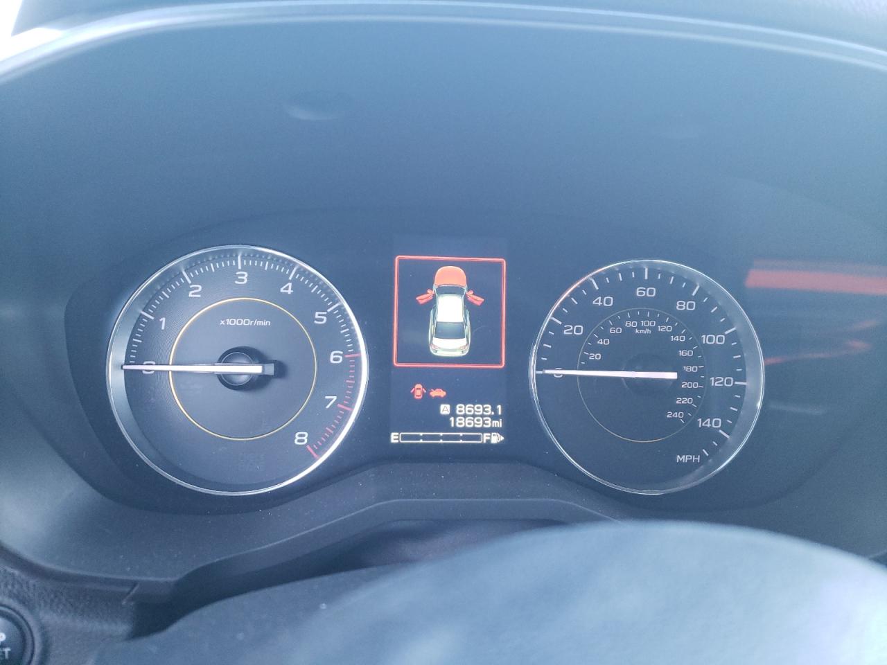 2022 SUBARU CROSSTREK SPORT VIN:JF2GTHSC7NH207040