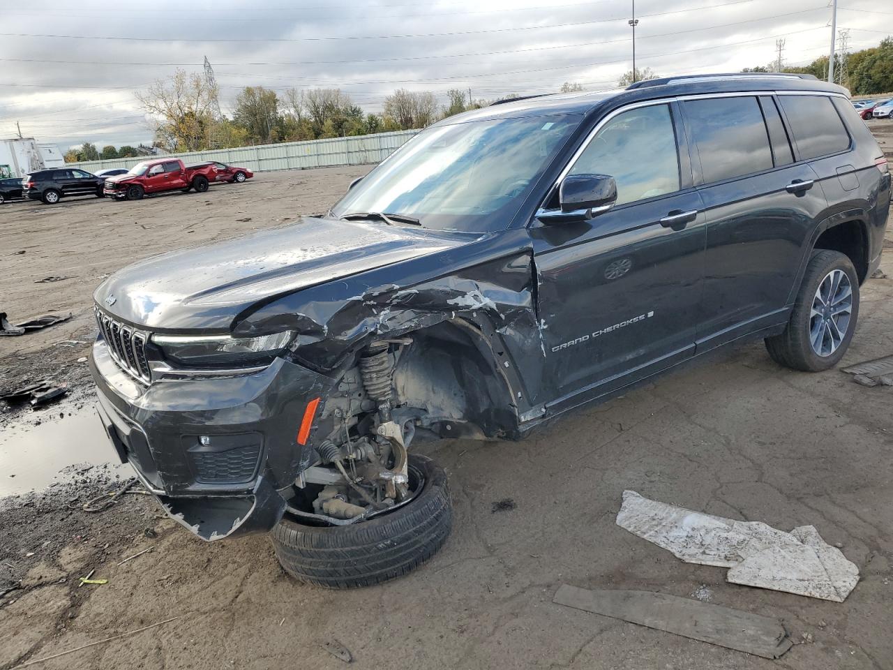 2022 JEEP GRAND CHEROKEE L OVERLAND VIN:1C4RJKDG4N8505572