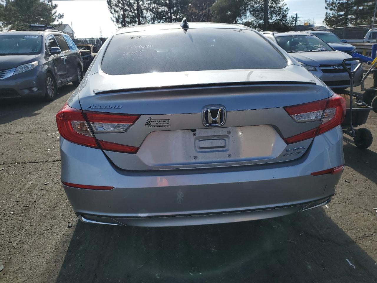 2022 HONDA ACCORD HYBRID SPORT VIN:1HGCV3F26NA022189